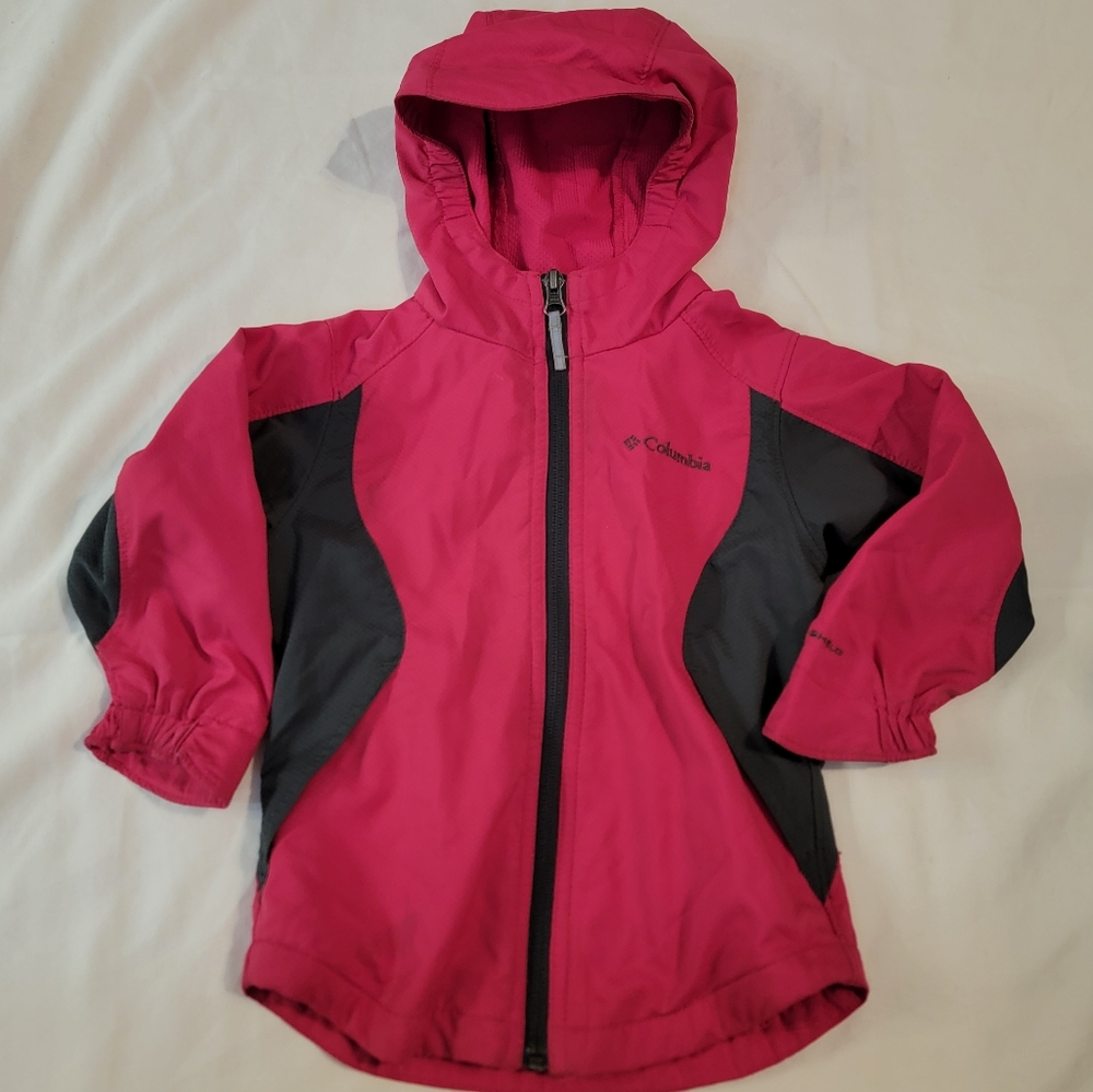 Columbia Pink rain jacket